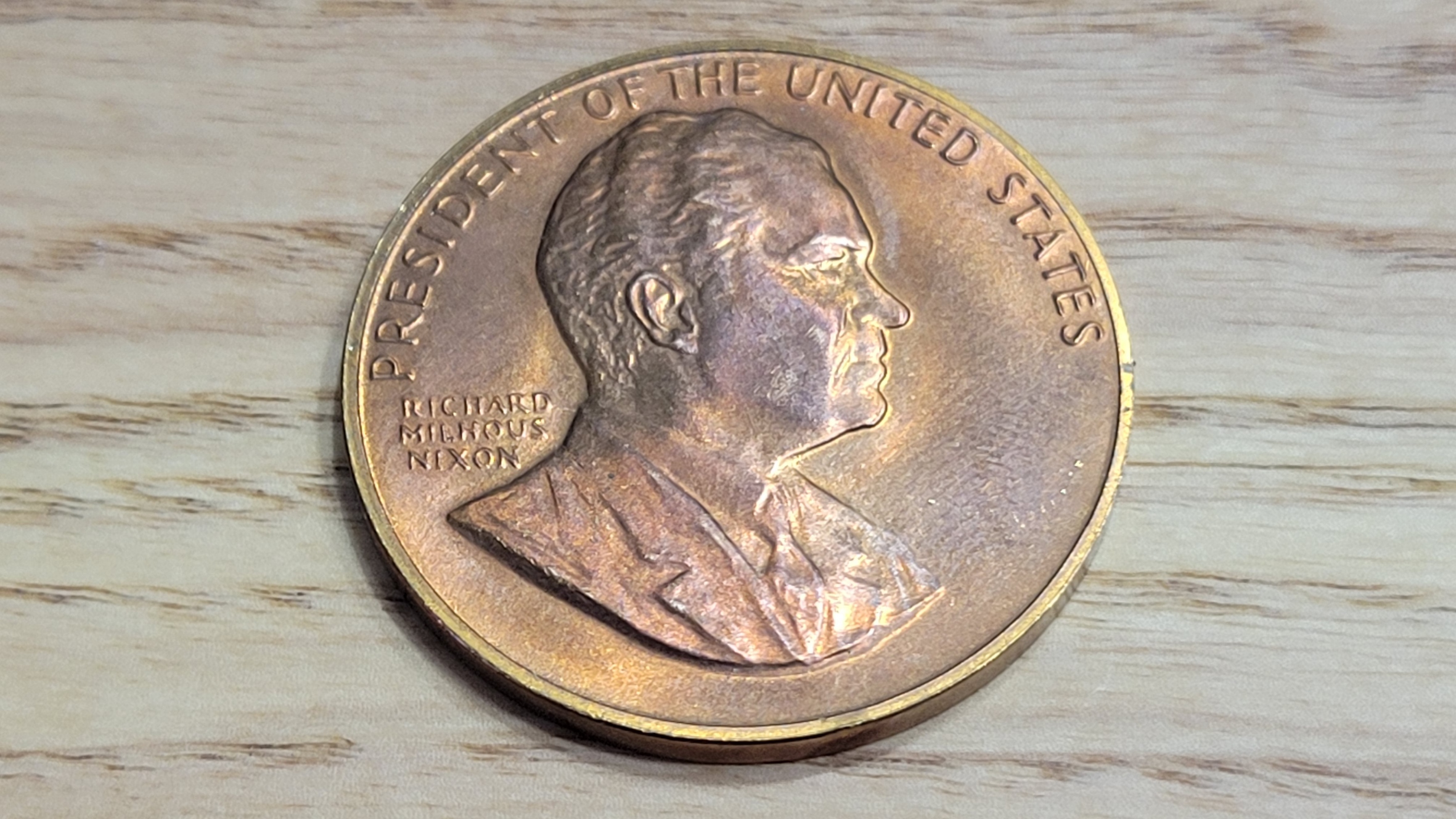 Inauguration Coin for President Nixon 1969 MASTER OF NONE